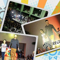 Ator global agita evento de moda‏